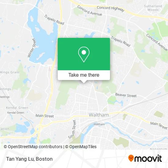 Mapa de Tan Yang Lu