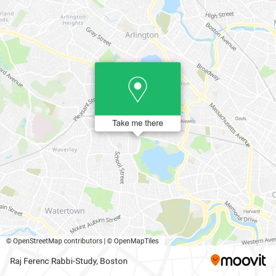 Raj Ferenc Rabbi-Study map