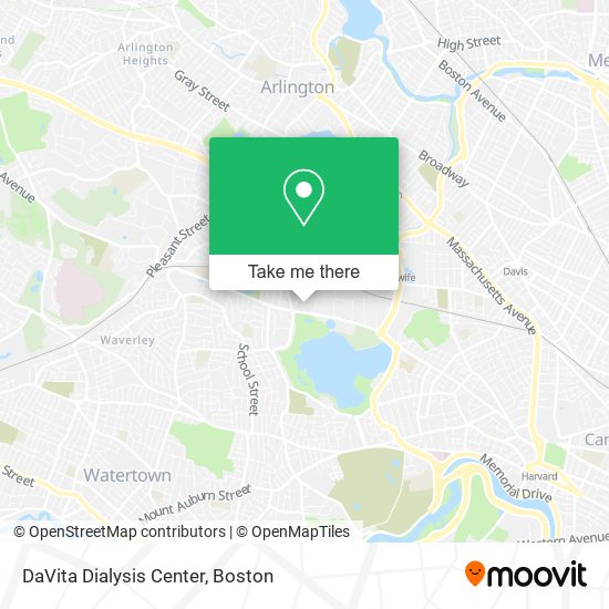 DaVita Dialysis Center map