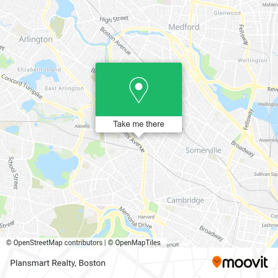 Plansmart Realty map