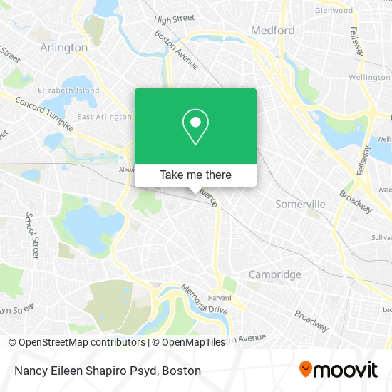Nancy Eileen Shapiro Psyd map