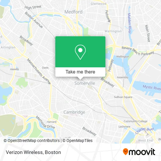 Verizon Wireless map