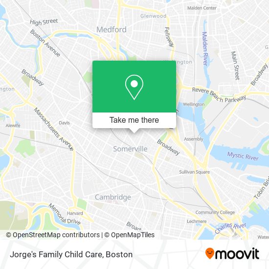 Mapa de Jorge's Family Child Care