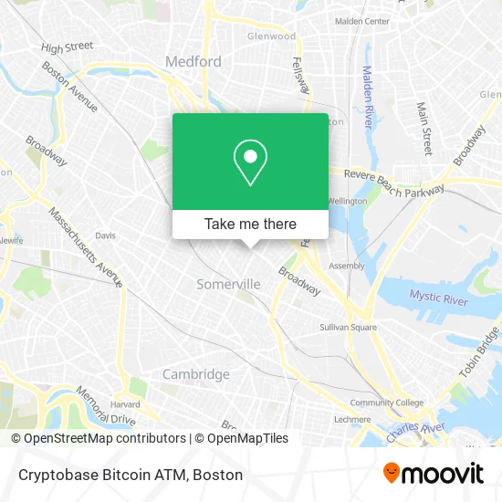 Cryptobase Bitcoin ATM map