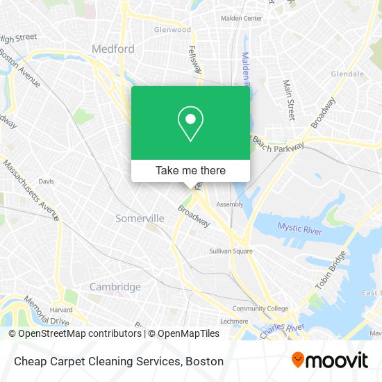 Mapa de Cheap Carpet Cleaning Services