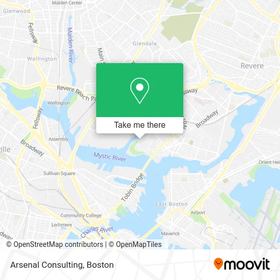 Arsenal Consulting map