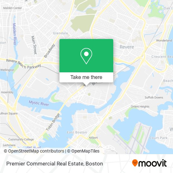 Premier Commercial Real Estate map