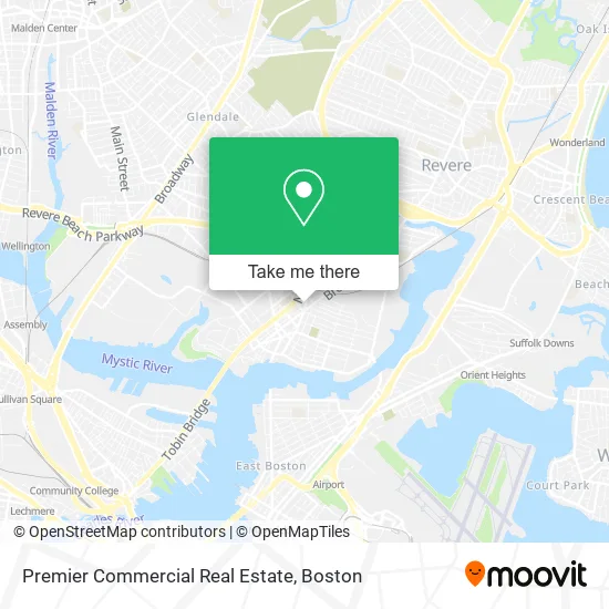 Premier Commercial Real Estate map