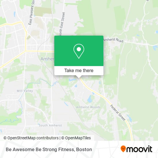 Mapa de Be Awesome Be Strong Fitness