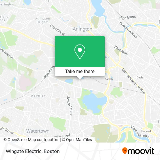 Wingate Electric map
