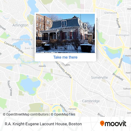 Mapa de R.A. Knight-Eugene Lacount House