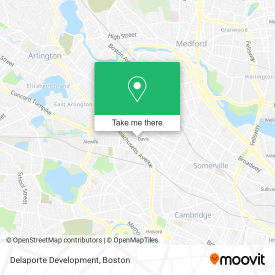 Delaporte Development map