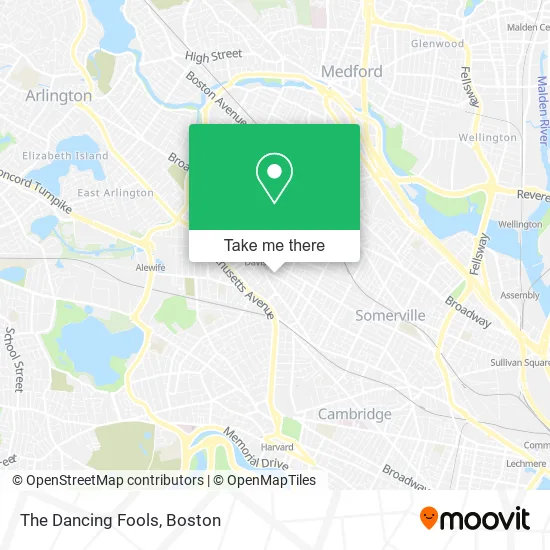 The Dancing Fools map