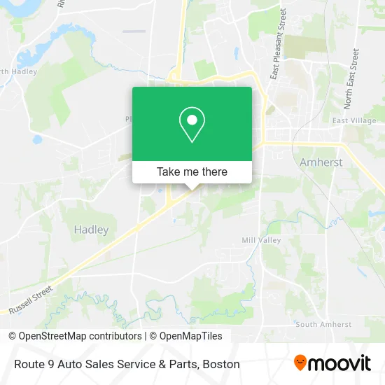 Route 9 Auto Sales Service & Parts map