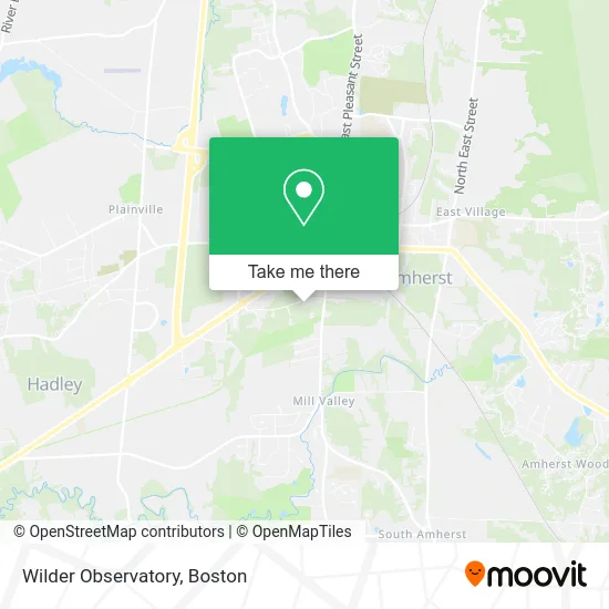 Wilder Observatory map