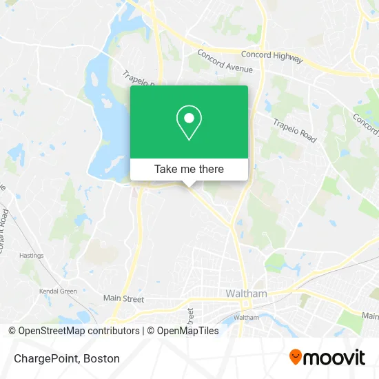 ChargePoint map