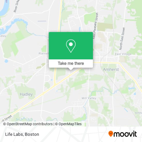 Life Labs map