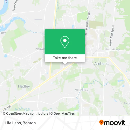 Life Labs map