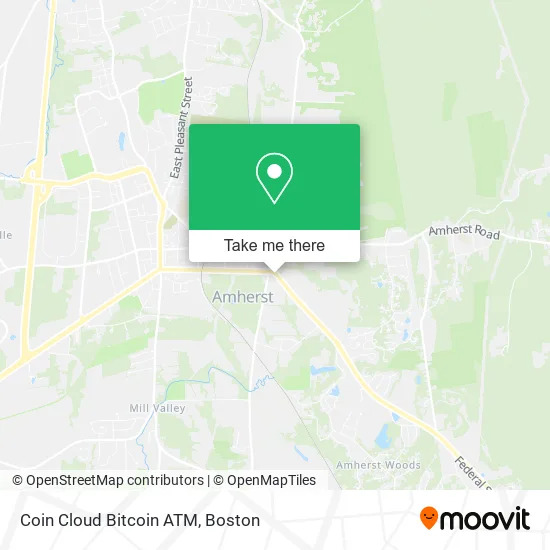 Coin Cloud Bitcoin ATM map