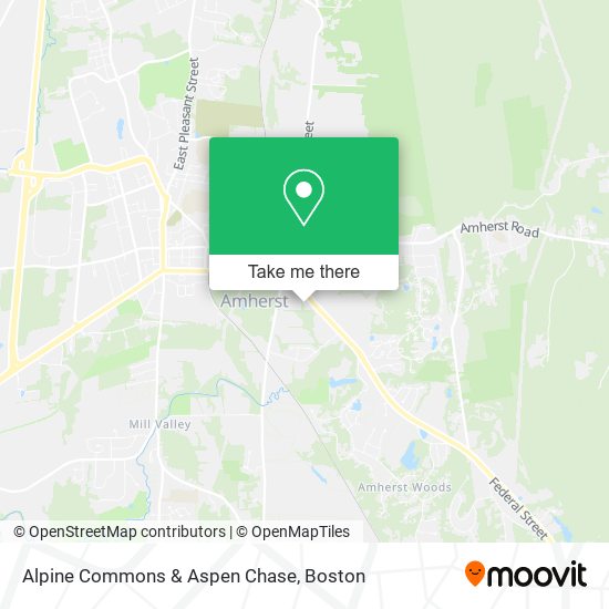 Mapa de Alpine Commons & Aspen Chase