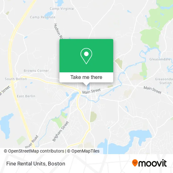 Fine Rental Units map