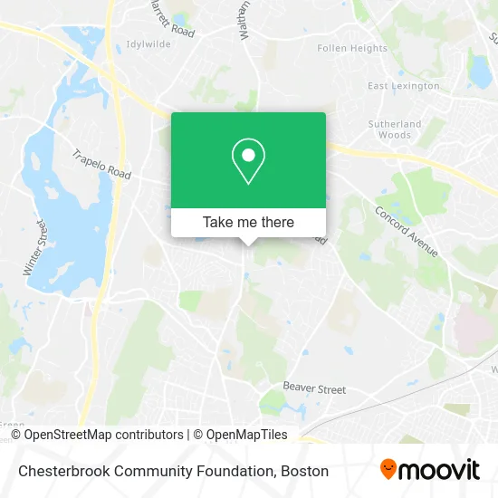 Chesterbrook Community Foundation map