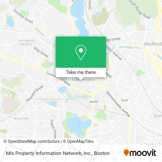 Mls Property Information Network, Inc. map