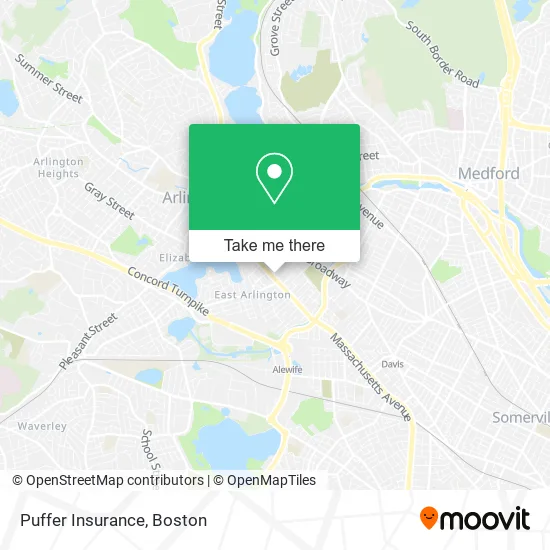Puffer Insurance map