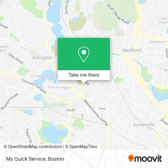 My Quick Service map