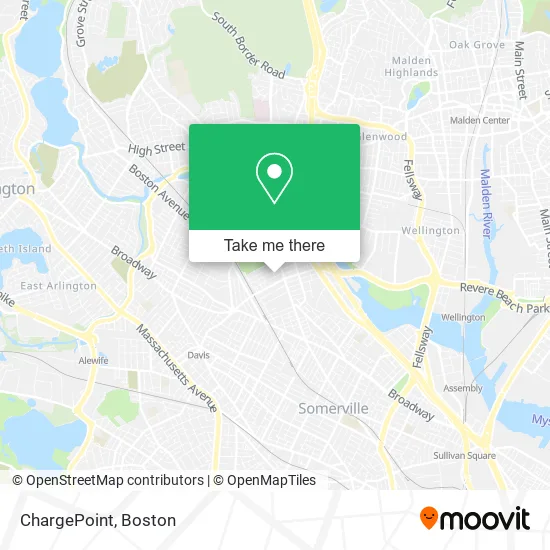 ChargePoint map