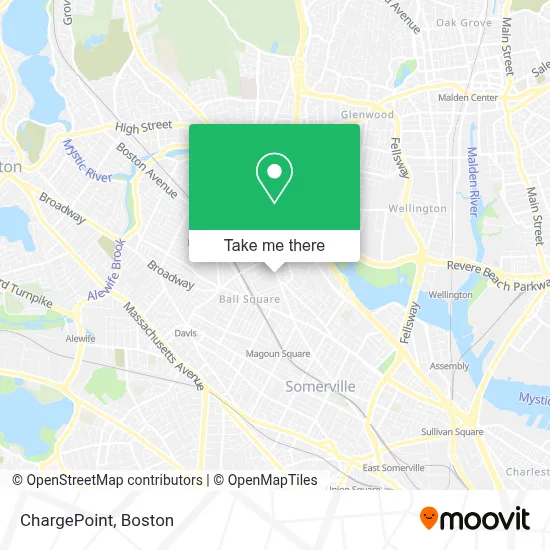 ChargePoint map