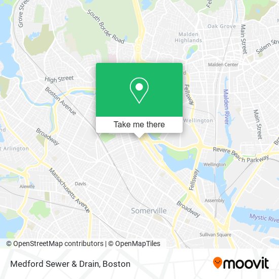 Mapa de Medford Sewer & Drain