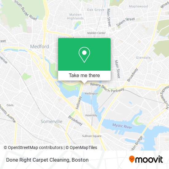 Done Right Carpet Cleaning map