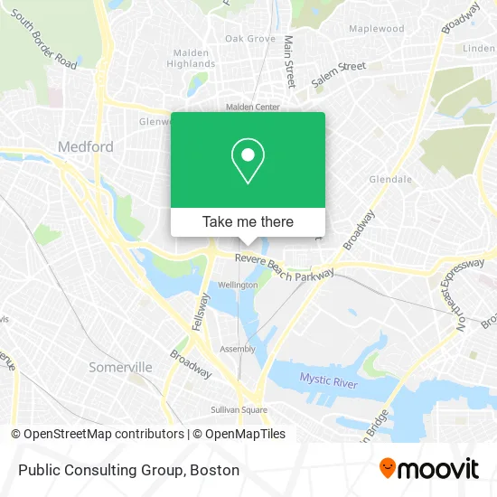 Public Consulting Group map