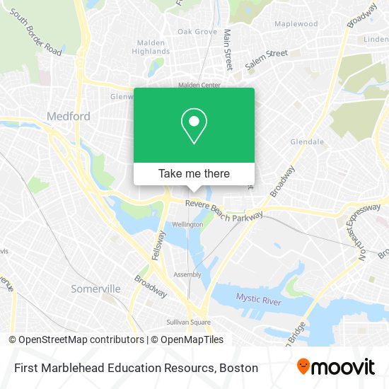 Mapa de First Marblehead Education Resourcs