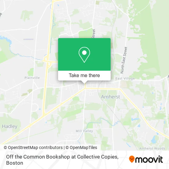 Off the Common Bookshop at Collective Copies map