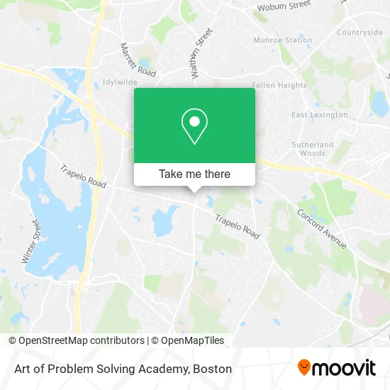 Art of Problem Solving Academy map