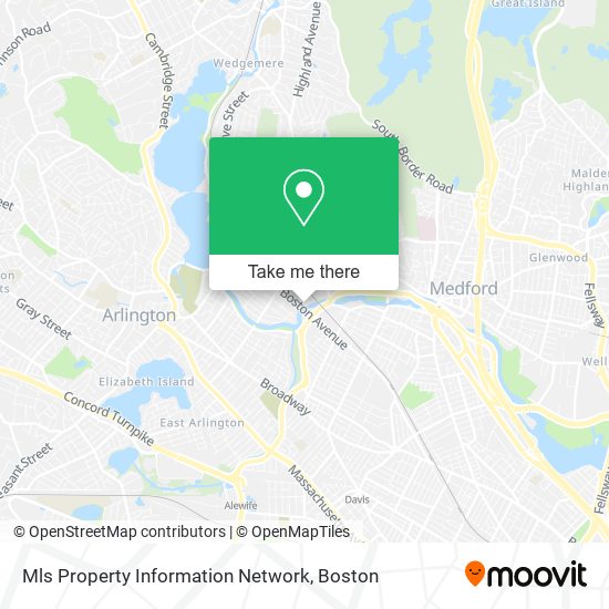 Mls Property Information Network map