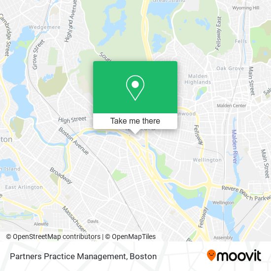 Partners Practice Management map