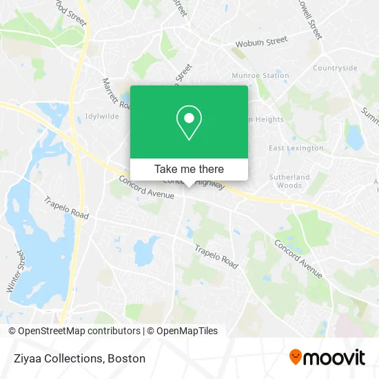 Ziyaa Collections map