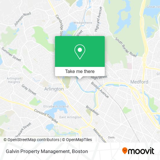 Mapa de Galvin Property Management
