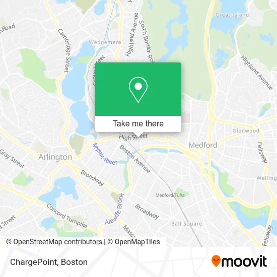 ChargePoint map