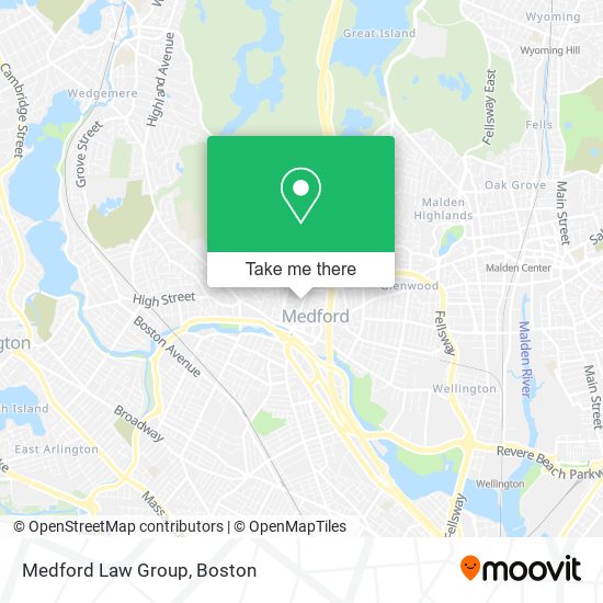 Mapa de Medford Law Group