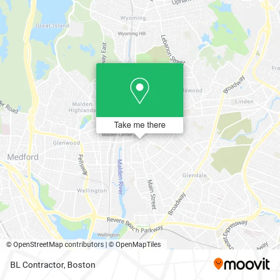 Mapa de BL Contractor