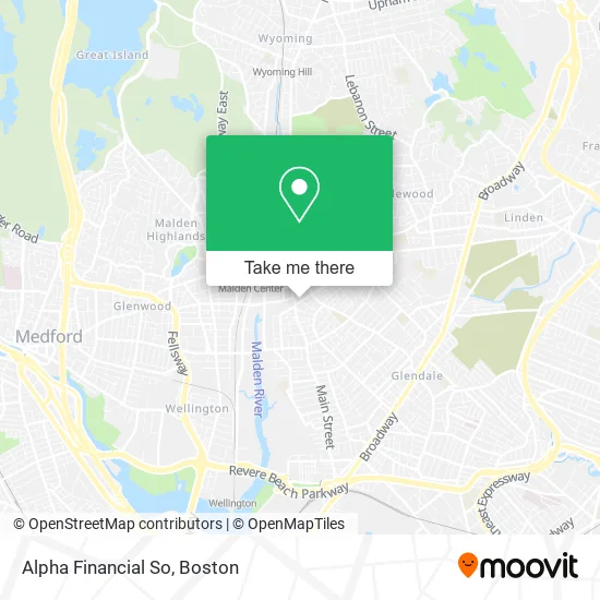 Mapa de Alpha Financial So