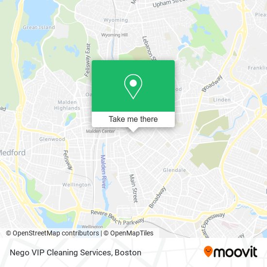 Nego VIP Cleaning Services map