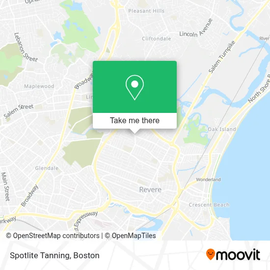 Spotlite Tanning map