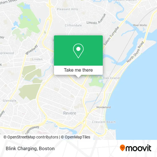 Blink Charging map