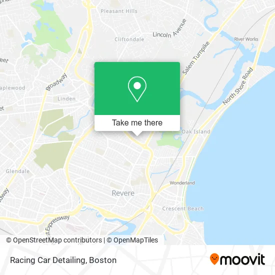 Racing Car Detailing map