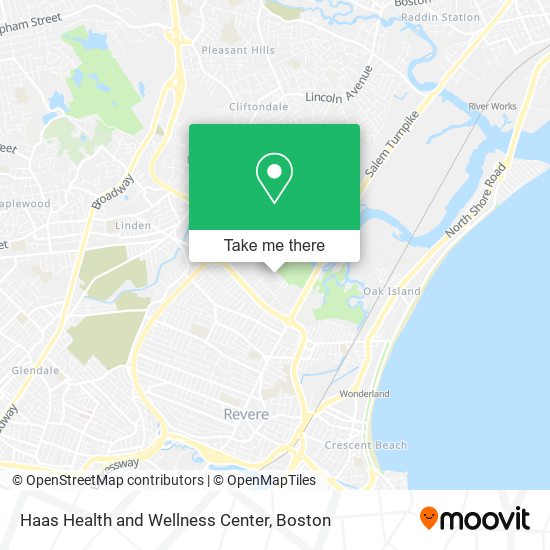 Haas Health and Wellness Center map